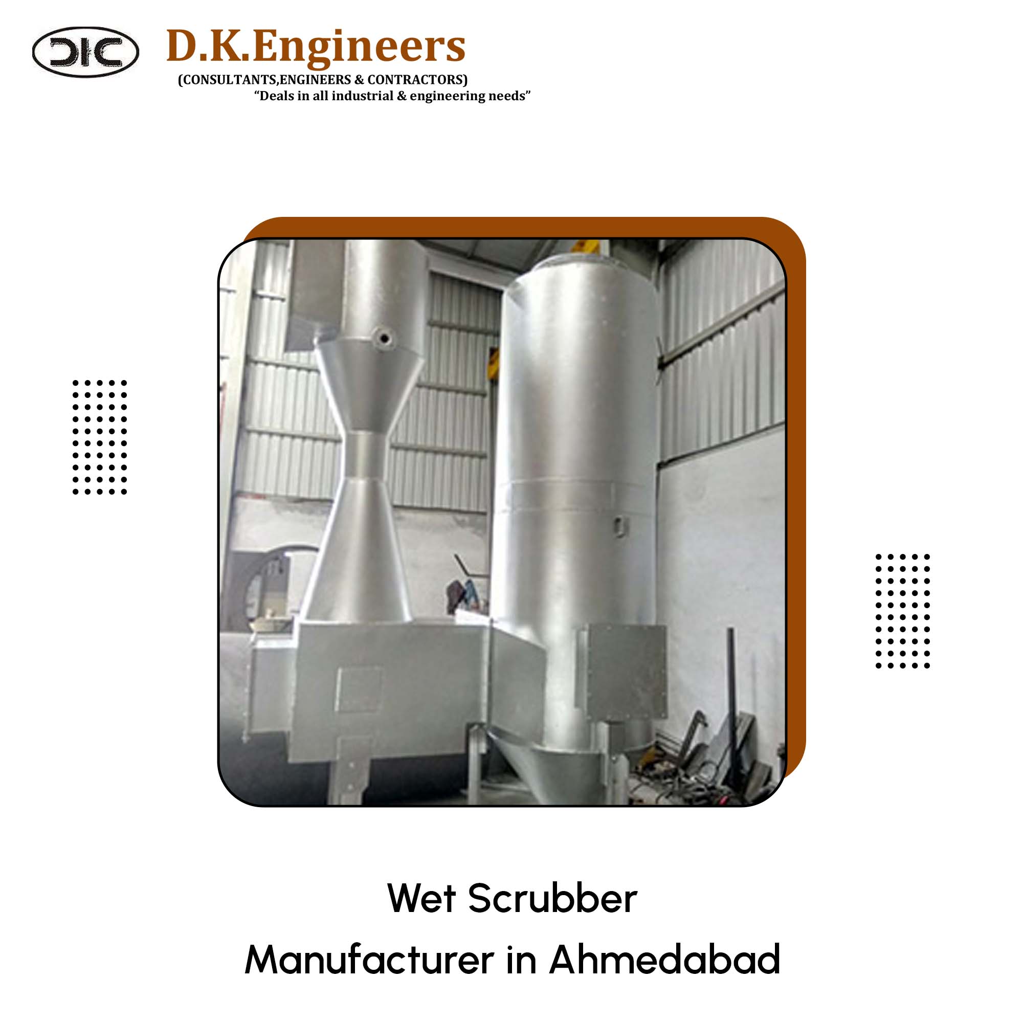 Wet Scrubber Manufacturer in Ahmedabad